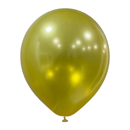 10" Metalik Dekorasyon Balonu Gold - 100 Adet